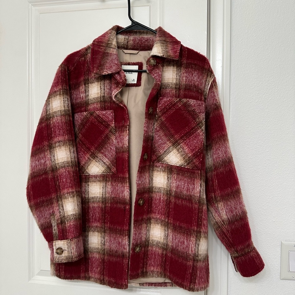 Abercrombie & Fitch Plaid Jacket